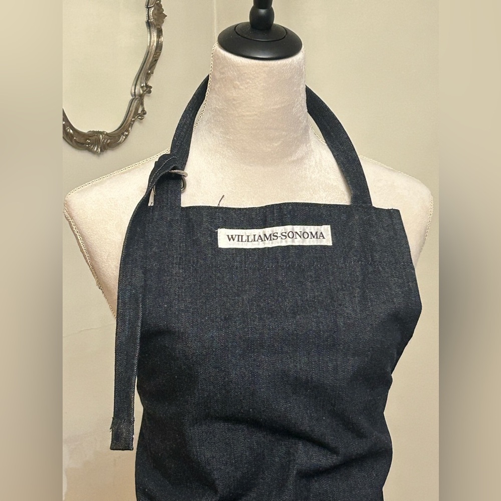 Williams Sonoma Denim Apron